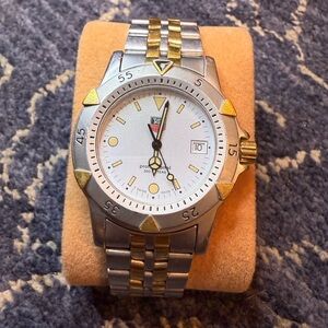 Tag Heuer Vintage Professional 1500 Series WD1221-k-20 Dive Watch 37mm